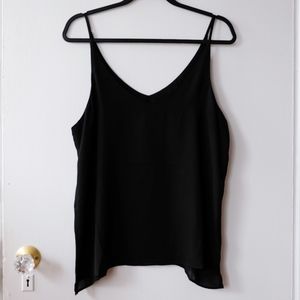 Chiffon V-neck Camisole Blouse